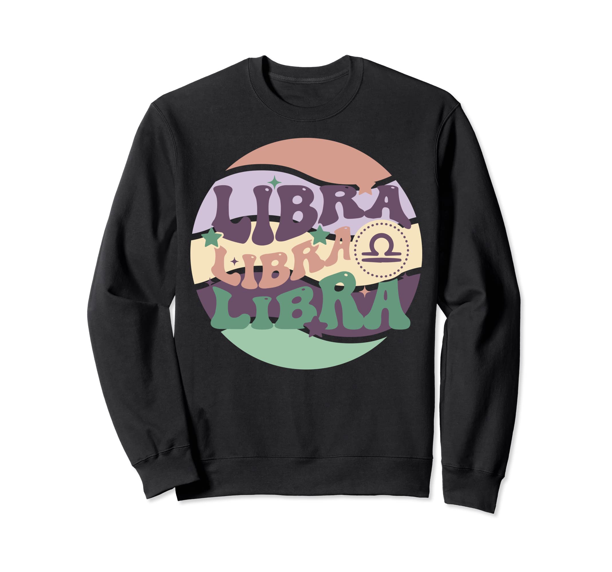 Libra Zodiac Birthday Boho Y2K Sweatshirt - Casual Everyday Wear Unisex - T-Shirt, Sweatshirt, Hoodie