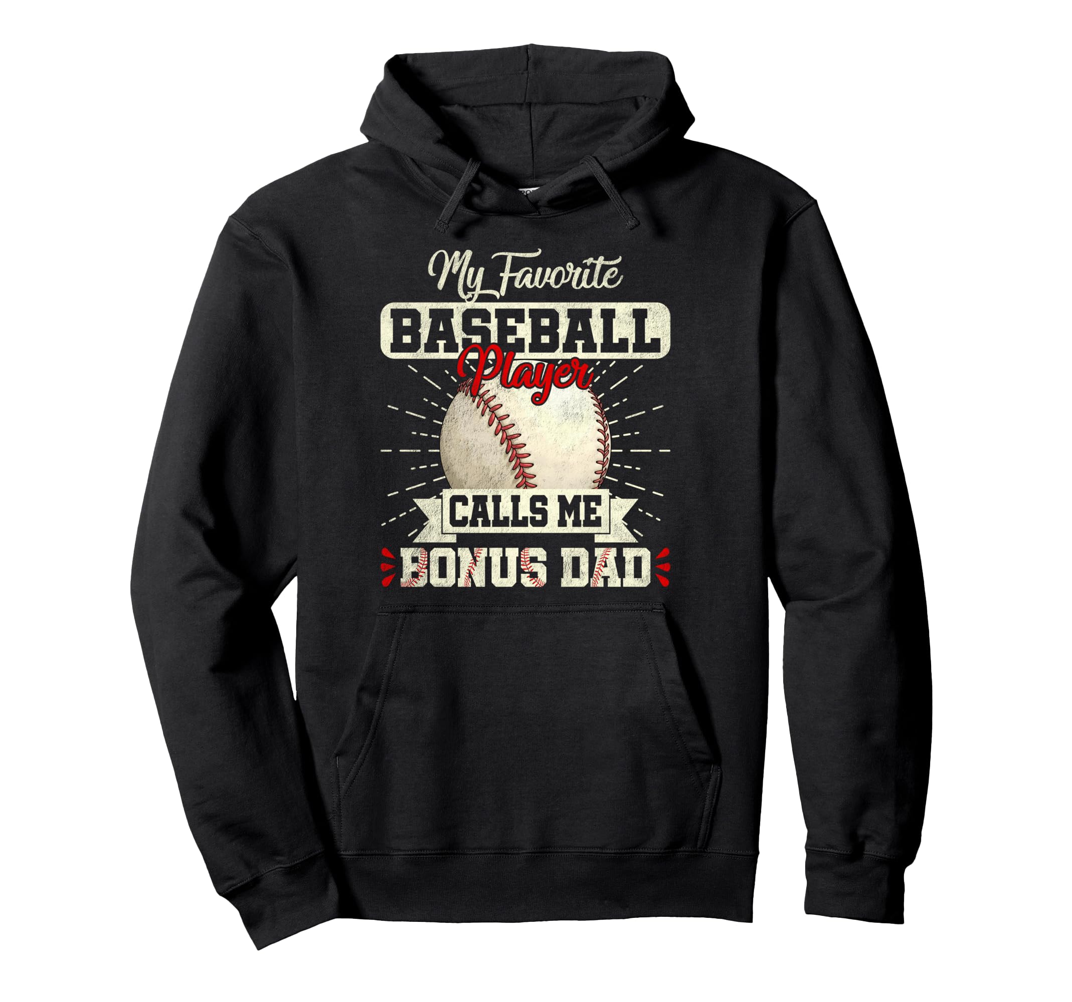 My Favorite Baseball Player Calls Me Hoodie - Graphic Print Men Women - T-Shirt, Sweatshirt, Hoodie