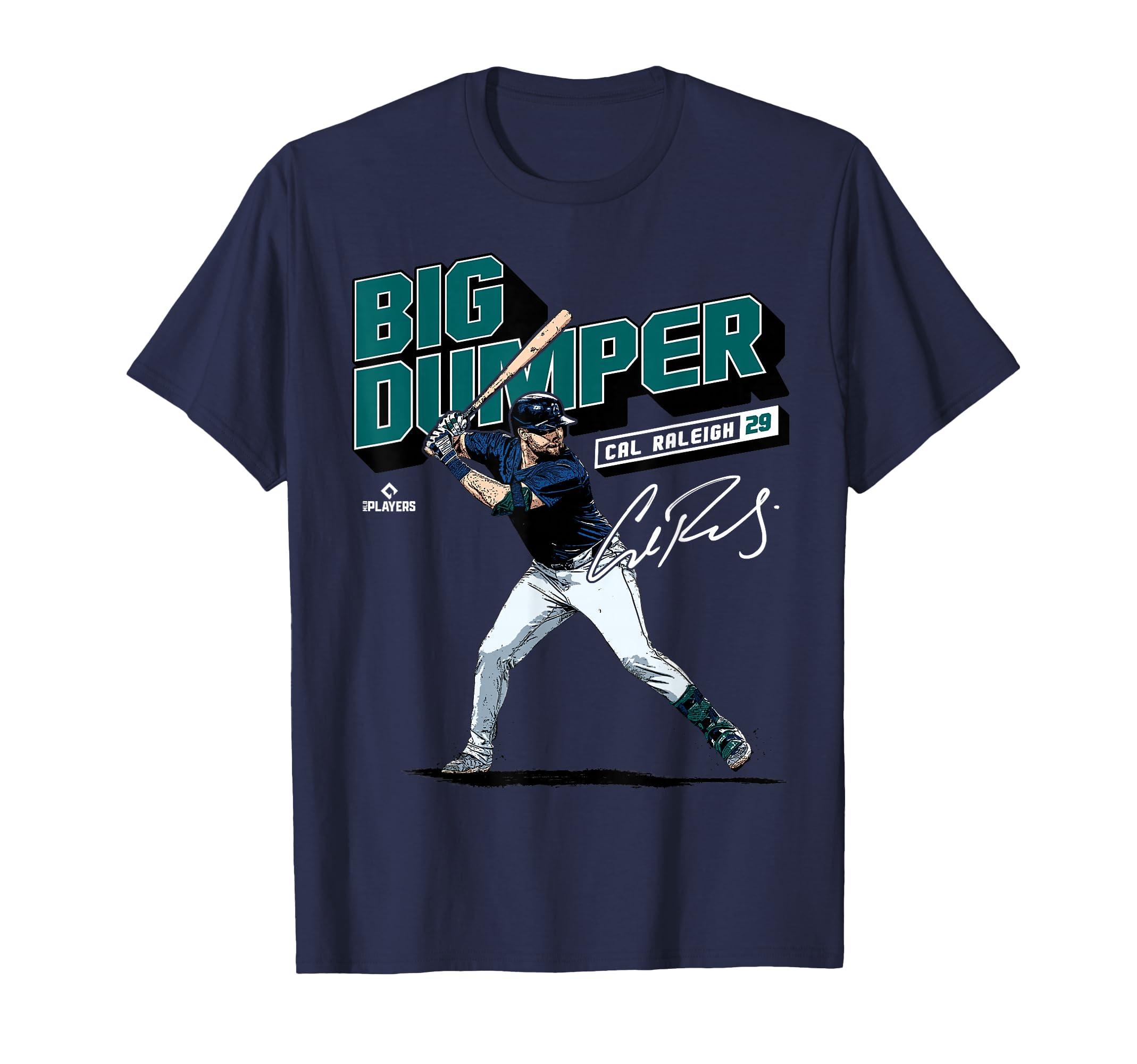 Cal Raleigh Seattle Mlb Baseball T-Shirt - Casual Everyday Wear Unisex - T-Shirt, Sweatshirt, Hoodie