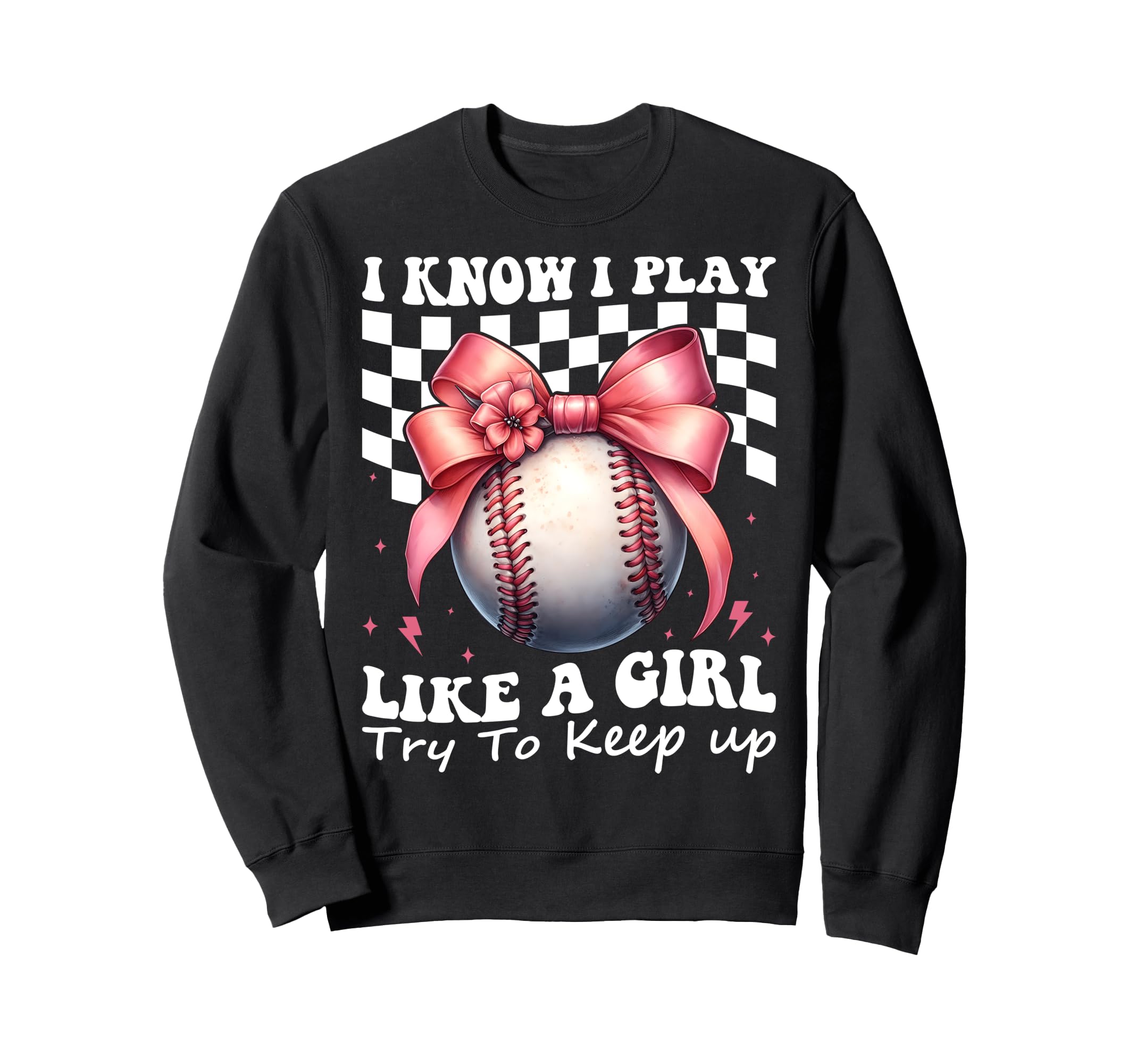Baseball Mom Mama Coquette I Know Sweatshirt - Streetwear Style for Adults - T-Shirt, Sweatshirt, Hoodie