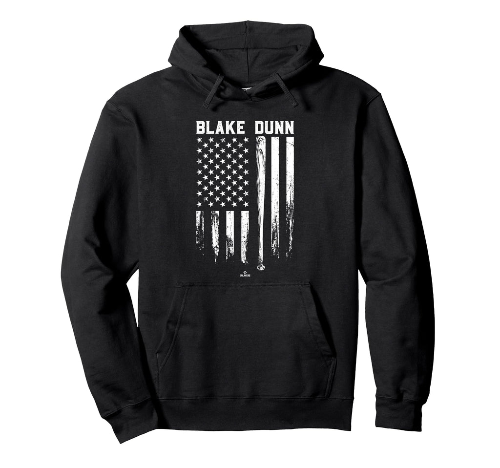 Usa Flag Bat Blake Dunn Cincinnati Hoodie - Minimalist Print Men Women - T-Shirt, Sweatshirt, Hoodie
