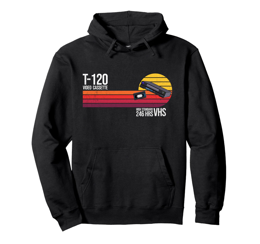 80S 90S Music Nostalgia Video Cassette Hoodie - Custom Art Print Unisex - T-Shirt, Sweatshirt, Hoodie