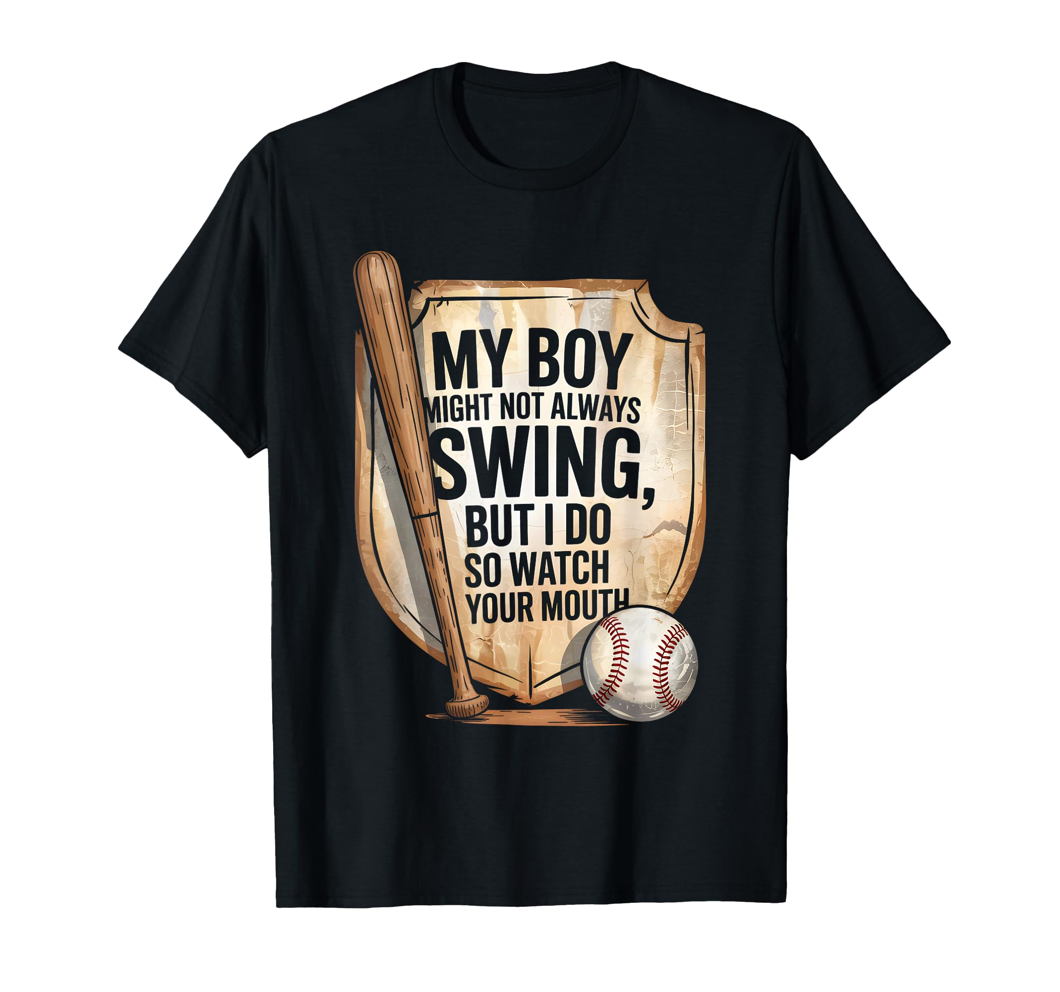 My Might Not Always Swing But I Do T-Shirt - Minimalist Print for Adults - T-Shirt, Sweatshirt, Hoodie