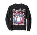 Baseball Mama Coquette Ribbon Ice Sweatshirt - Streetwear Style for Adults - T-Shirt, Sweatshirt, Hoodie