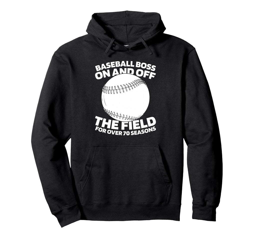 70Th Birthday Baseballer Sport Team Hoodie - Unique Graphic for Adults - T-Shirt, Sweatshirt, Hoodie