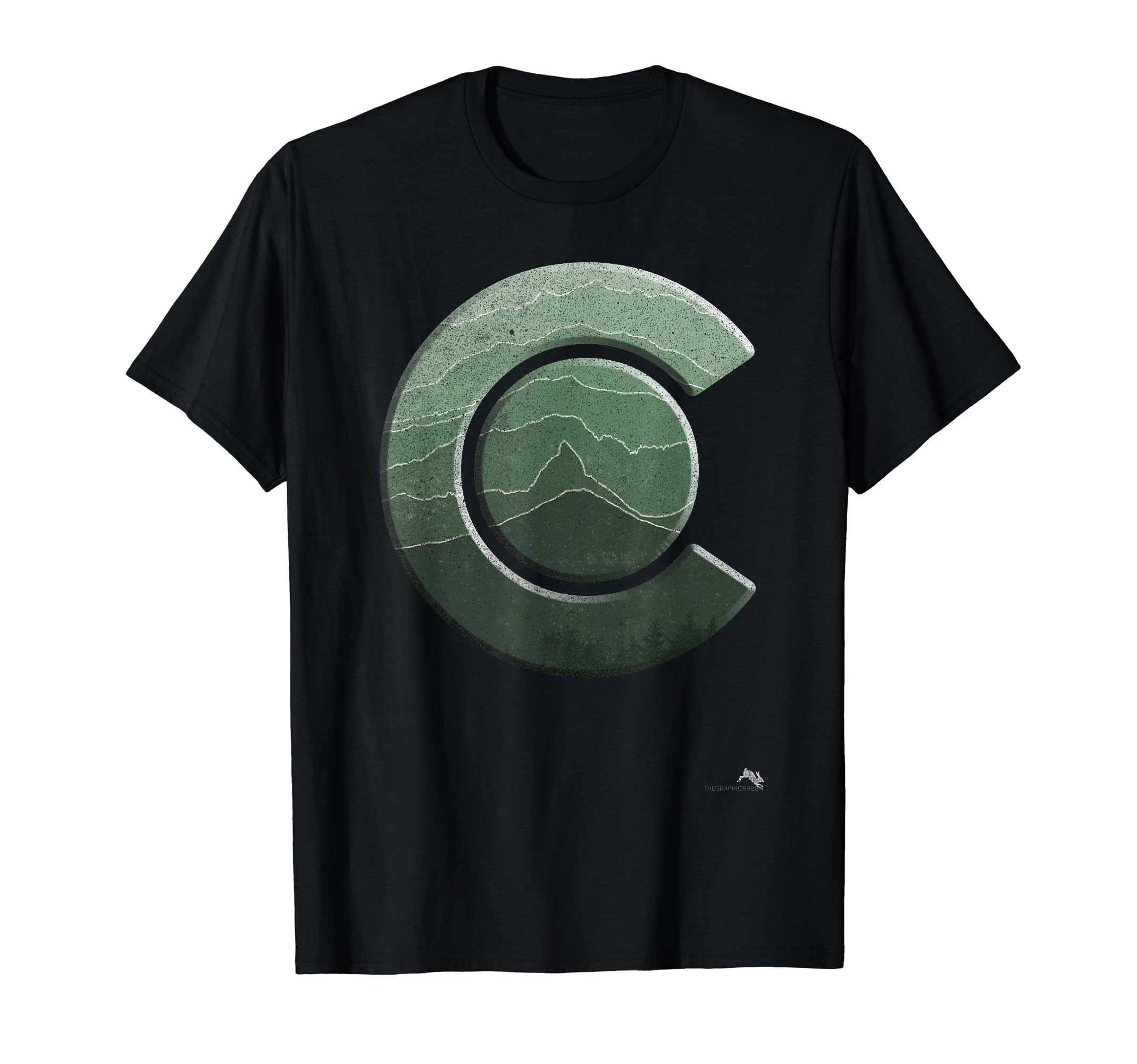 Colorado Topography Rocky Mountains T-Shirt - Graphic Print Men Women - T-Shirt, Sweatshirt, Hoodie