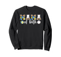 Mama Both Leopard Volleyball Baseball Sweatshirt - Custom Art Print Unisex - T-Shirt, Sweatshirt, Hoodie