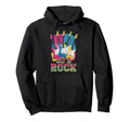 80S Rock 80S Party Rock Band Guitar Hoodie - Streetwear Style for Adults - T-Shirt, Sweatshirt, Hoodie