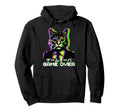 Japanese Vaporwave Cat Smoking Hoodie - Novelty Apparel Men Women - T-Shirt, Sweatshirt, Hoodie