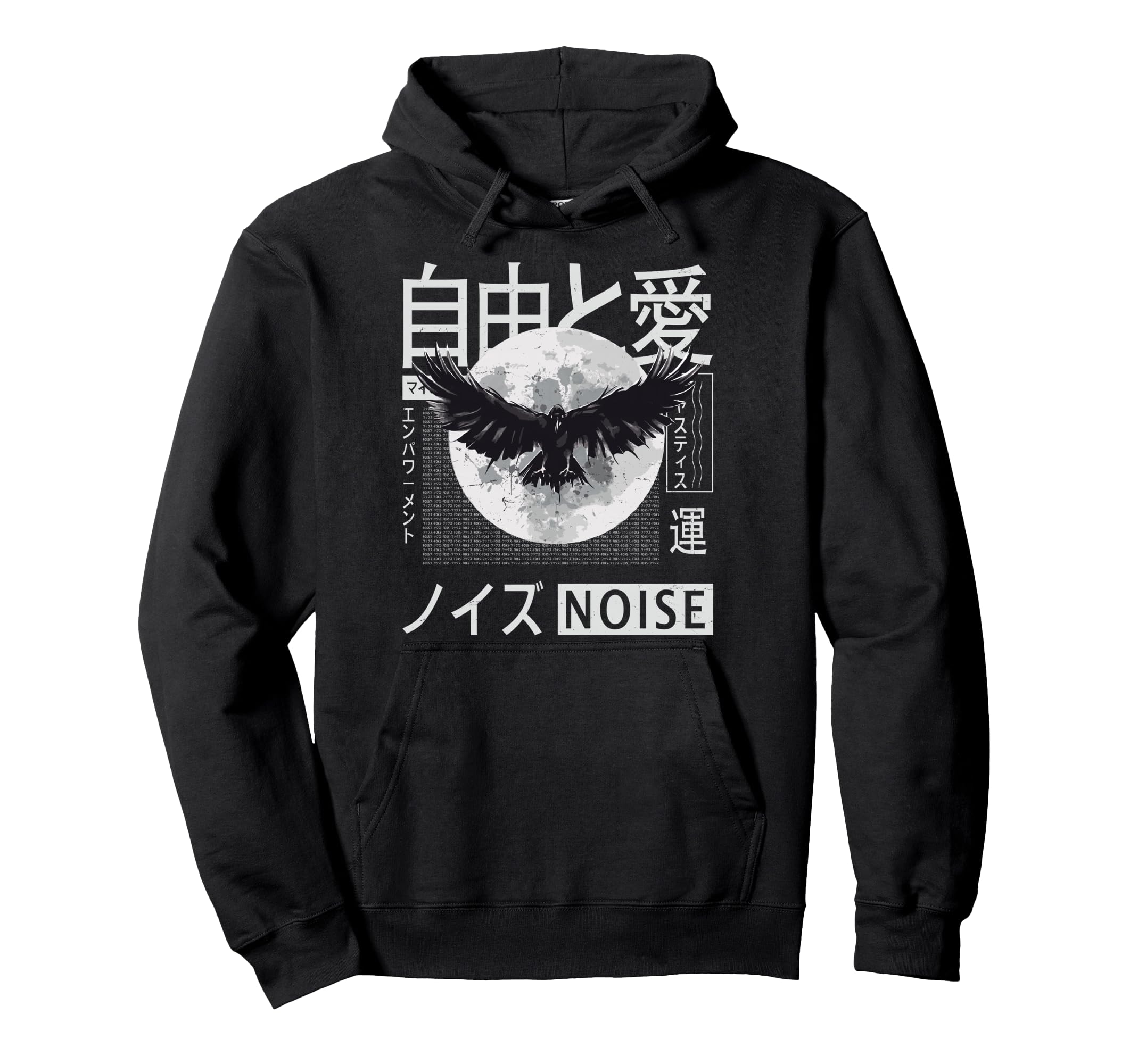 Vaporwave Aesthetic Japanese Korean Moon Hoodie - Novelty Apparel Unisex - T-Shirt, Sweatshirt, Hoodie