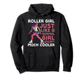 Roller Skating Skate 1970S Roller Just Hoodie - Trendy Graphic Unisex - T-Shirt, Sweatshirt, Hoodie