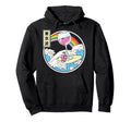Surfing Wine Glass Japan Waves Kawaii Hoodie - Custom Art Print Men Women - T-Shirt, Sweatshirt, Hoodie