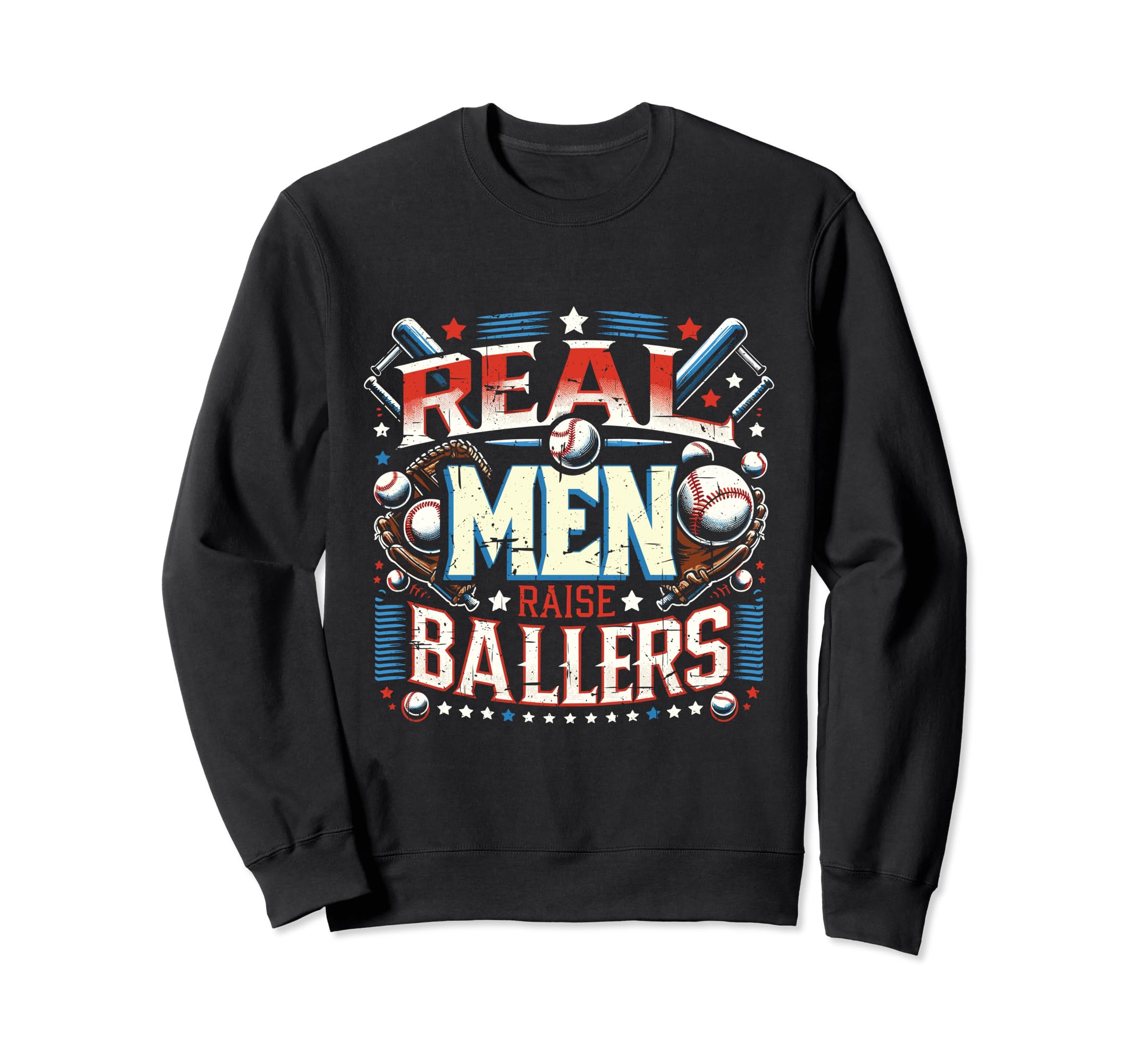 Fathers Day Baseball Dad Son Sweatshirt - Aesthetic Graphic for Adults - T-Shirt, Sweatshirt, Hoodie