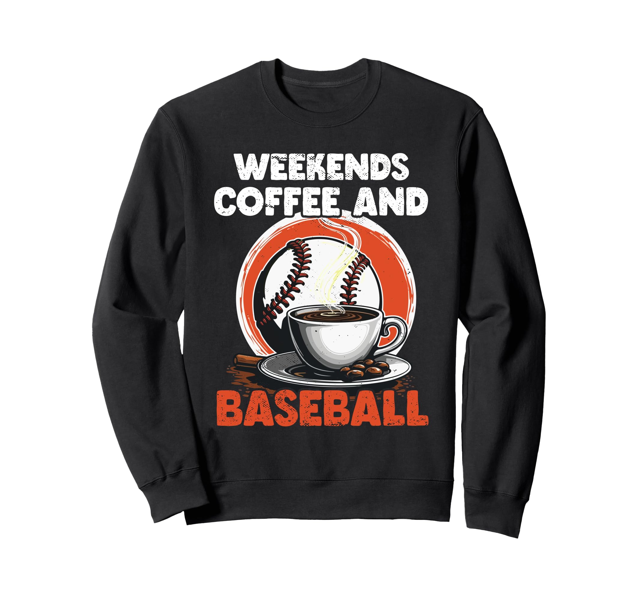 Fathers Day Baseball Dad Parent Sweatshirt - Trendy Graphic Unisex - T-Shirt, Sweatshirt, Hoodie