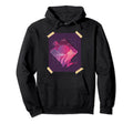 Vaporwave 90S 80S Hoodie - Custom Art Print for Adults - T-Shirt, Sweatshirt, Hoodie