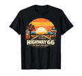 Highway 66 100 Years 1926 2026 Car Lover T-Shirt - Graphic Print Men Women - T-Shirt, Sweatshirt, Hoodie