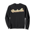 Beckville Art Baseball Font Sweatshirt - Trendy Graphic Men Women - T-Shirt, Sweatshirt, Hoodie