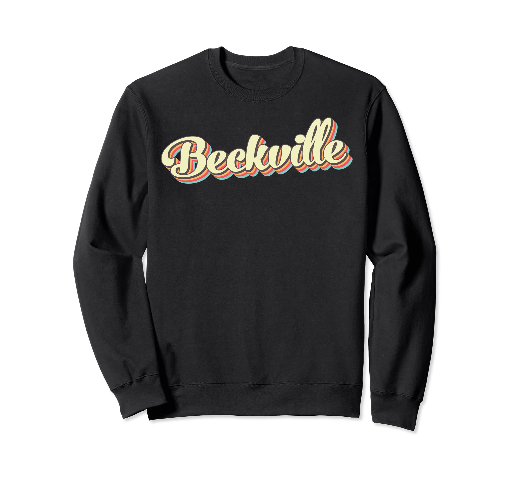 Beckville Art Baseball Font Sweatshirt - Trendy Graphic Men Women - T-Shirt, Sweatshirt, Hoodie