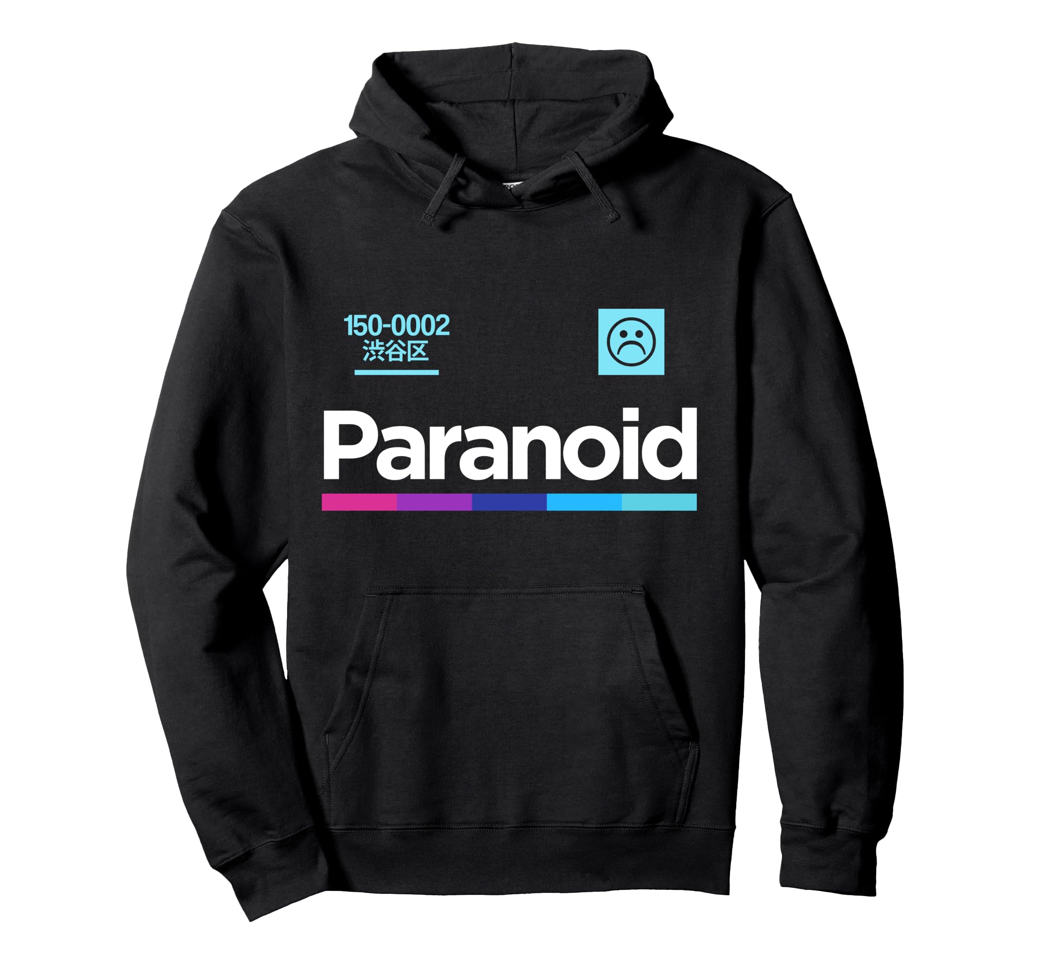 Paranoid Aesthetic Vaporwave Hoodie - Trendy Graphic for Adults - T-Shirt, Sweatshirt, Hoodie