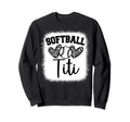 Personalized Baseball Heart Titi Baseball Sweatshirt - Graphic Print Unisex - T-Shirt, Sweatshirt, Hoodie