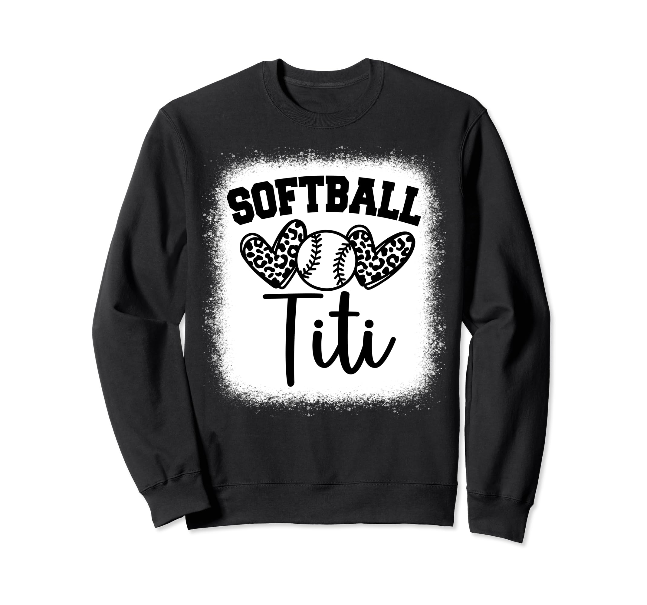 Personalized Baseball Heart Titi Baseball Sweatshirt - Graphic Print Unisex - T-Shirt, Sweatshirt, Hoodie