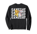 Game Day Coquette Bow Softball Sweatshirt - Custom Art Print Unisex - T-Shirt, Sweatshirt, Hoodie
