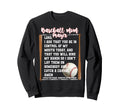 Baseball Mom Prayer Game Day Softbal Sweatshirt - Custom Art Print Unisex - T-Shirt, Sweatshirt, Hoodie