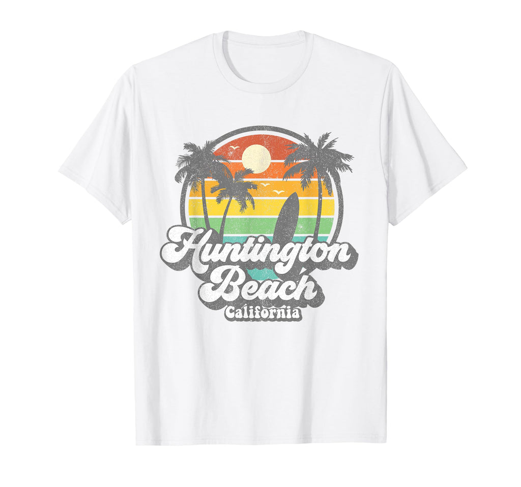 Huntington Beach California Surfing T-Shirt - Trendy Graphic Men Women - T-Shirt, Sweatshirt, Hoodie
