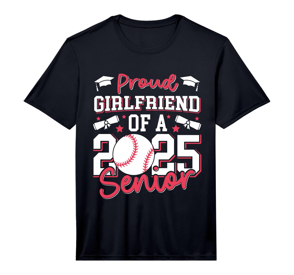 Proud Girlfriend 2025 Class 2025 T-Shirt - Trendy Graphic for Adults - T-Shirt, Sweatshirt, Hoodie