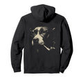 Pitbull Smoking Pipe Sunglasses Grunge Hoodie - Novelty Apparel Unisex - T-Shirt, Sweatshirt, Hoodie
