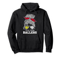 Busy Raising Ballers Baseball Hoodie - Custom Art Print for Adults - T-Shirt, Sweatshirt, Hoodie