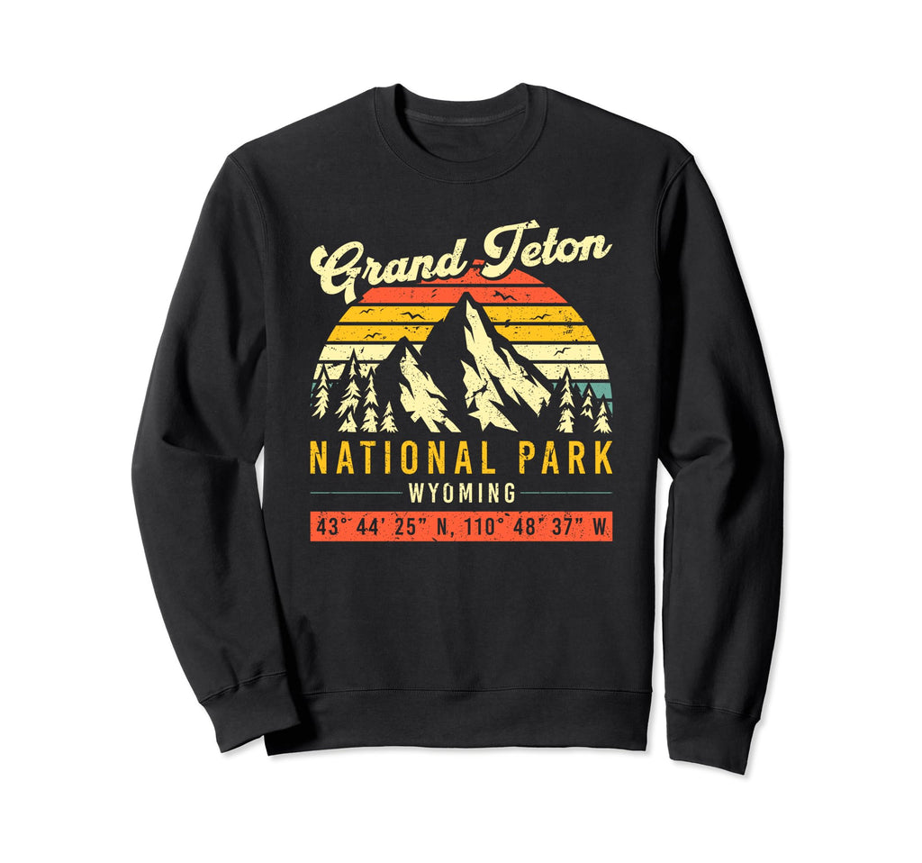 Grand Teton Wyoming National Sweatshirt - Casual Everyday Wear Men Women - T-Shirt, Sweatshirt, Hoodie