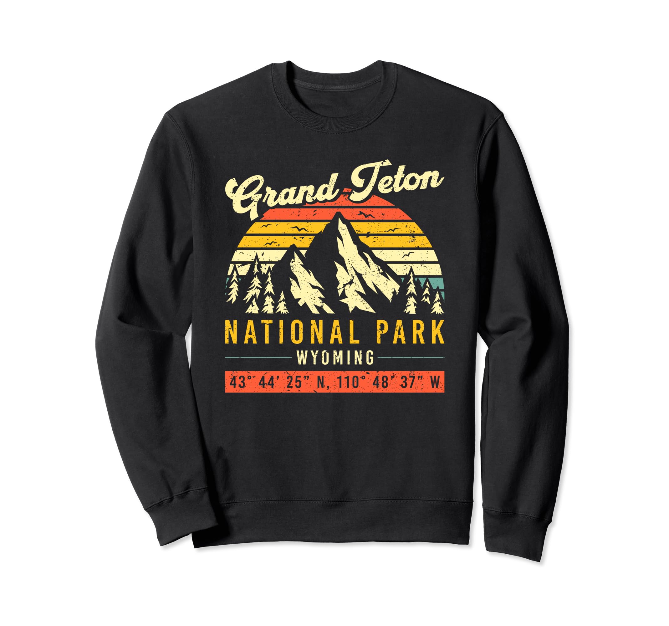 Grand Teton Wyoming National Sweatshirt - Casual Everyday Wear Men Women - T-Shirt, Sweatshirt, Hoodie