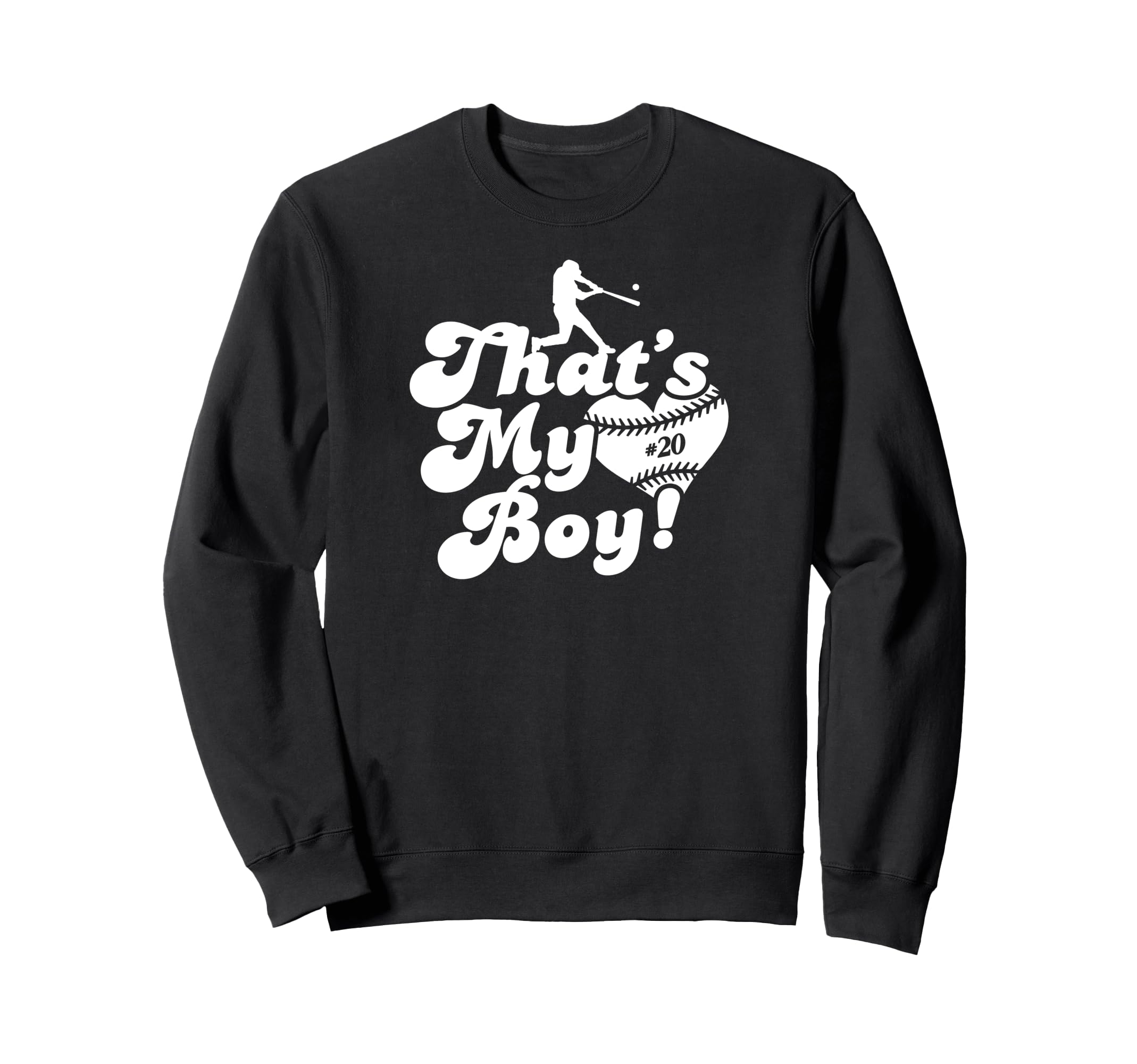 Custom Thats My 20 Jersey Baseball Sweatshirt - Aesthetic Graphic Unisex - T-Shirt, Sweatshirt, Hoodie