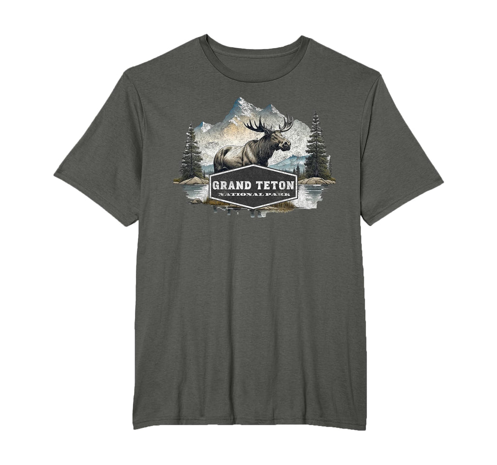 Grand Teton National Park Wyoming Usa Sweatshirt - Novelty Apparel Unisex - T-Shirt, Sweatshirt, Hoodie