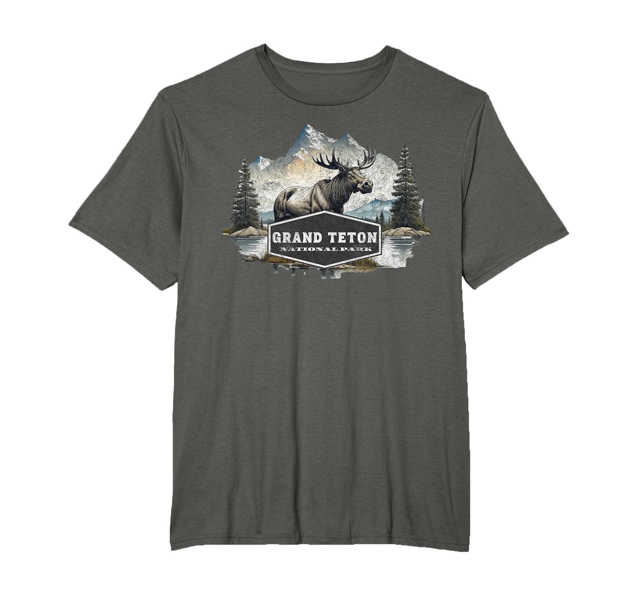 Grand Teton National Park Wyoming Usa Sweatshirt - Novelty Apparel Unisex - T-Shirt, Sweatshirt, Hoodie