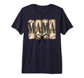 Mama Mothers Day Coquette Bow Baseball T-Shirt - Graphic Print for Adults - T-Shirt, Sweatshirt, Hoodie