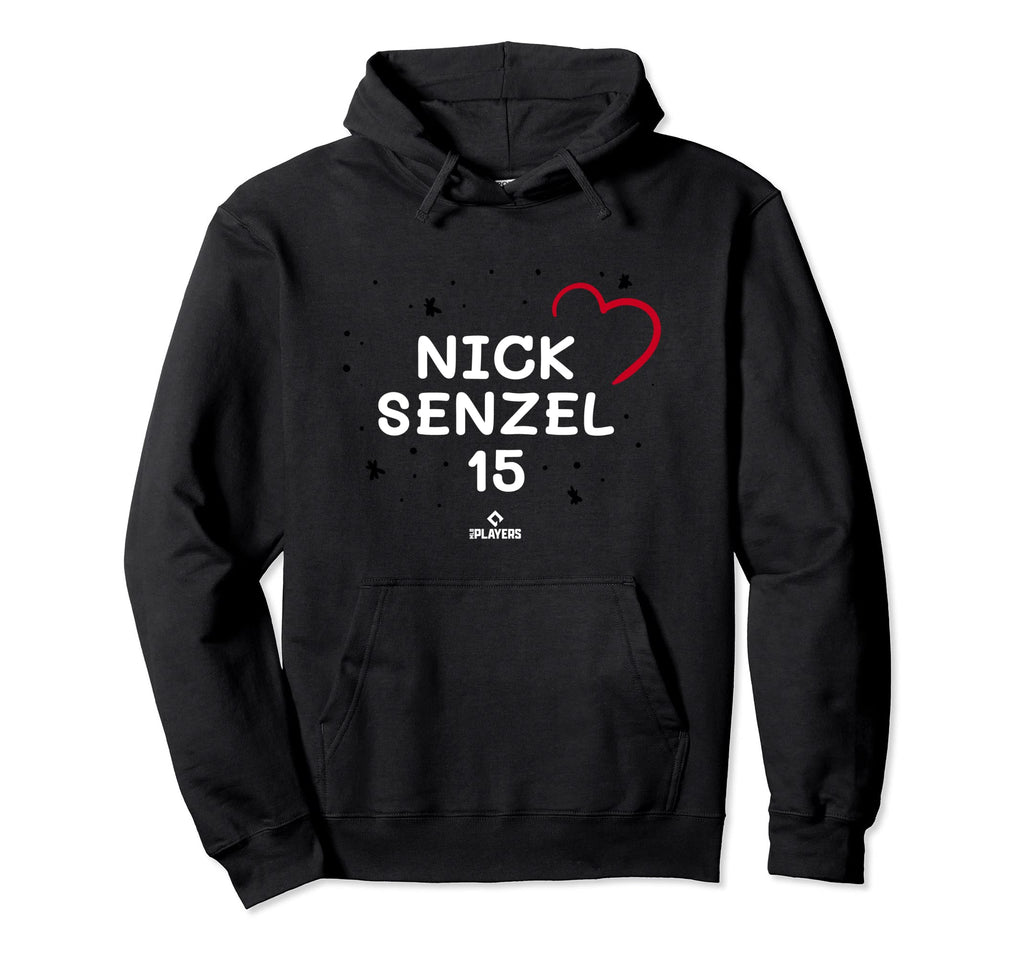 Nick Senzel Heart Valentines Day Hoodie - Unique Graphic for Adults - T-Shirt, Sweatshirt, Hoodie