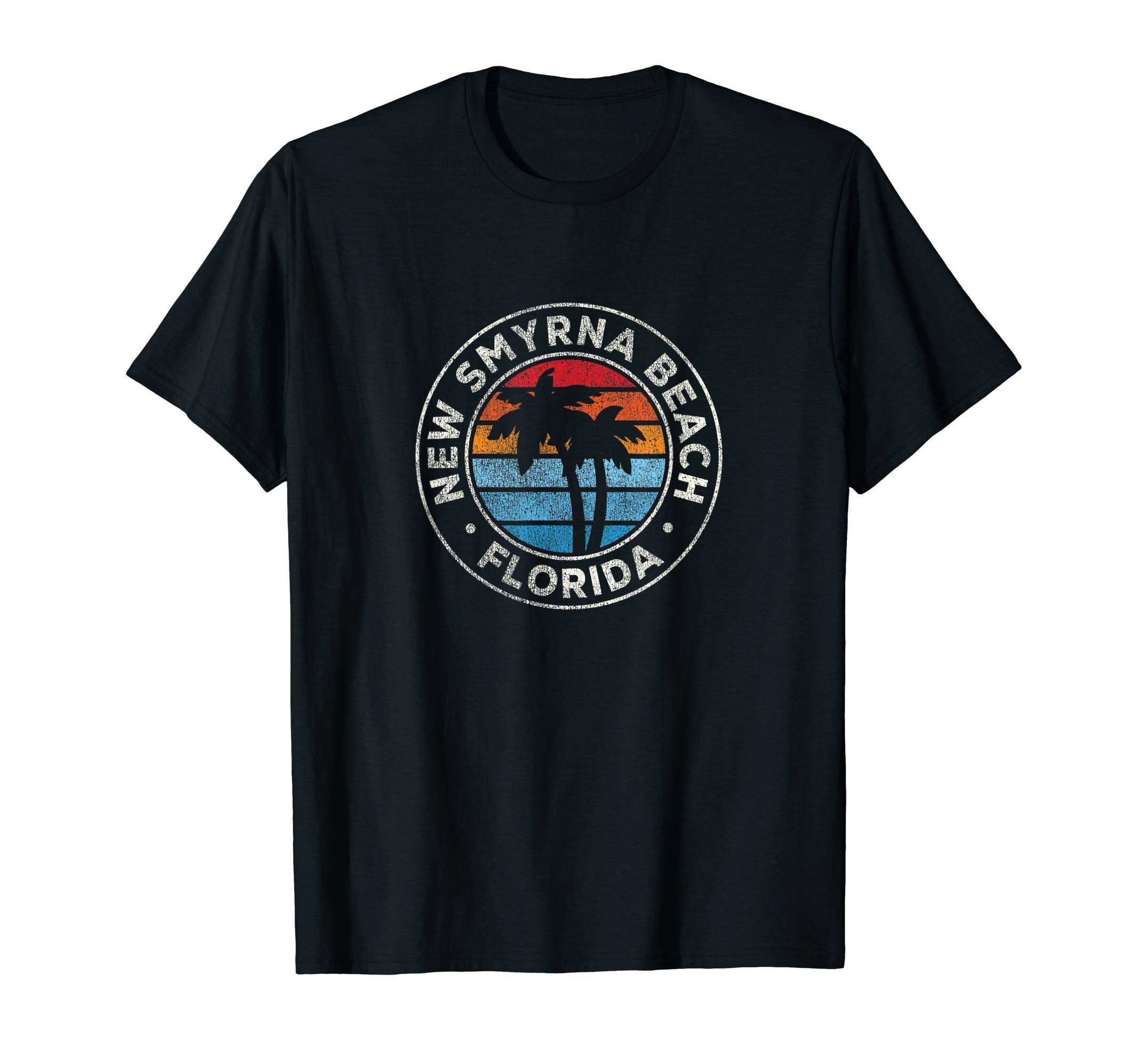 New Smyrna Beach Florida Fl 70S T-Shirt - Graphic Print for Adults - T-Shirt, Sweatshirt, Hoodie