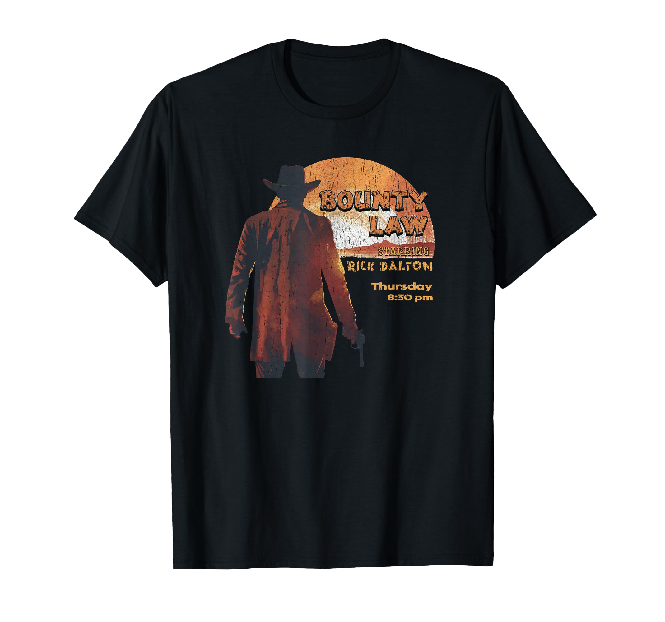 Bounty Law Hollywood Movie Distressed T-Shirt - Trendy Graphic Unisex - T-Shirt, Sweatshirt, Hoodie