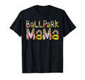 Ballpark Mama Baseball Softball Mom T-Shirt - Custom Art Print for Adults - T-Shirt, Sweatshirt, Hoodie