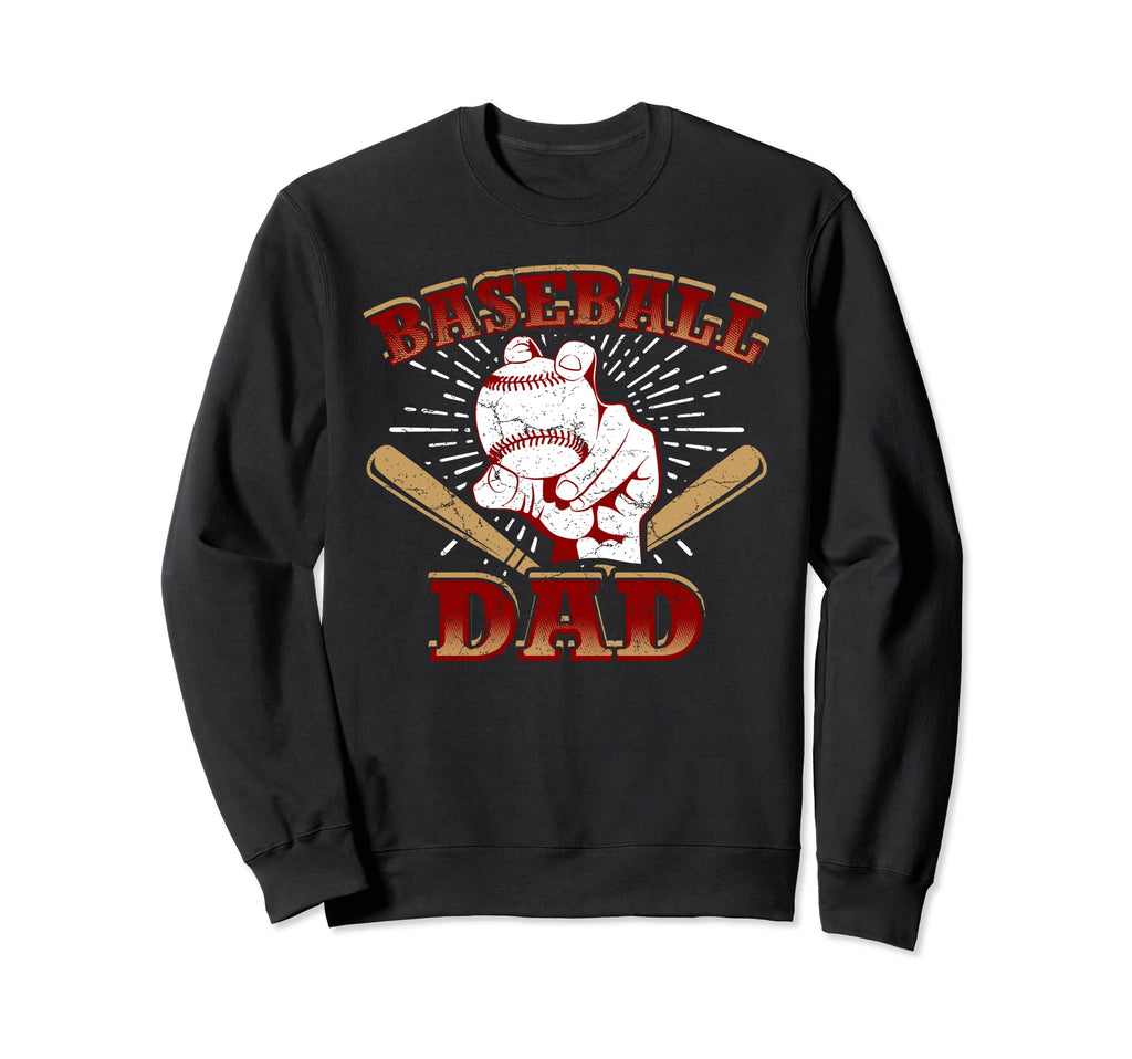 Mens Baseball Fathers Day Hoodie - Casual Everyday Wear Unisex - T-Shirt, Sweatshirt, Hoodie
