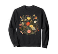 Romantic Wildflowers Boho Sweatshirt - Casual Everyday Wear Unisex - T-Shirt, Sweatshirt, Hoodie