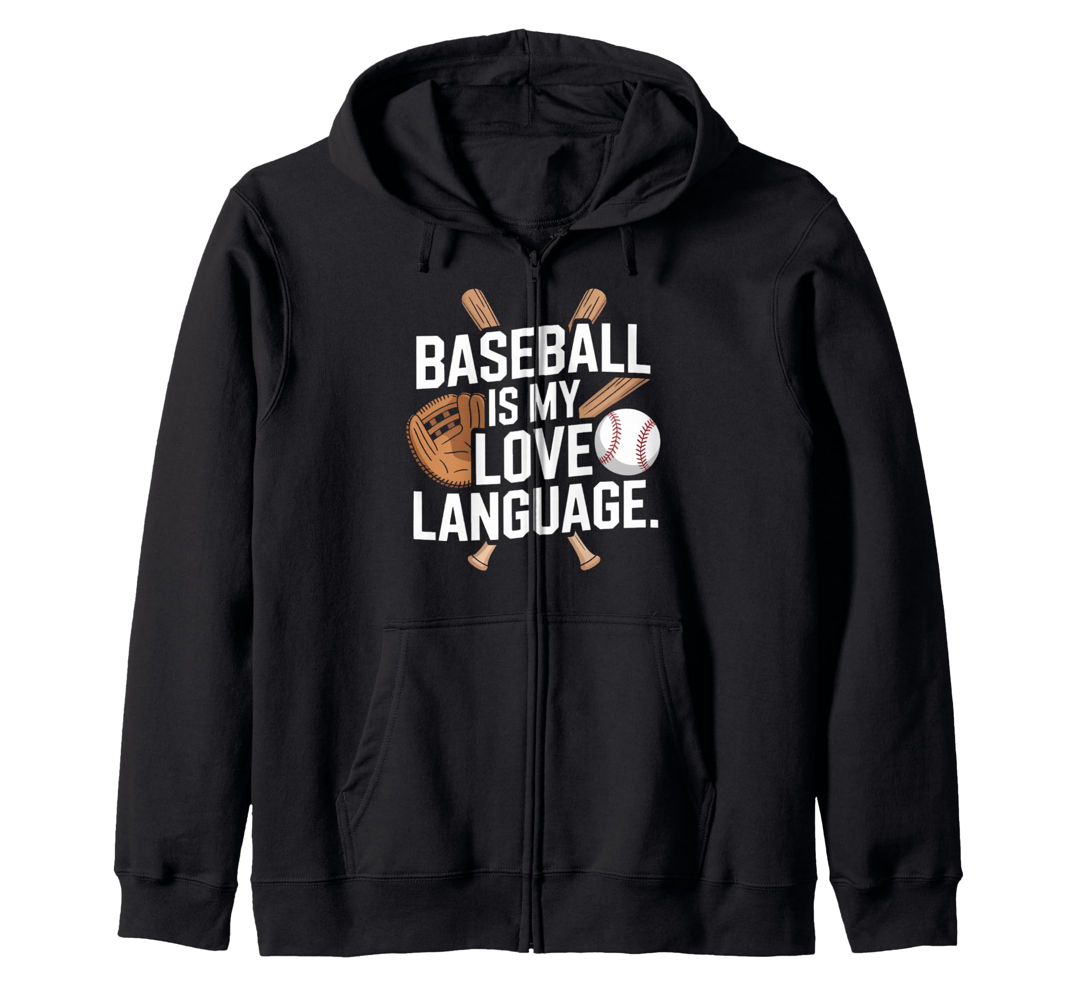 Softball Baseball Sports Hoodie - Custom Art Print Men Women - T-Shirt, Sweatshirt, Hoodie