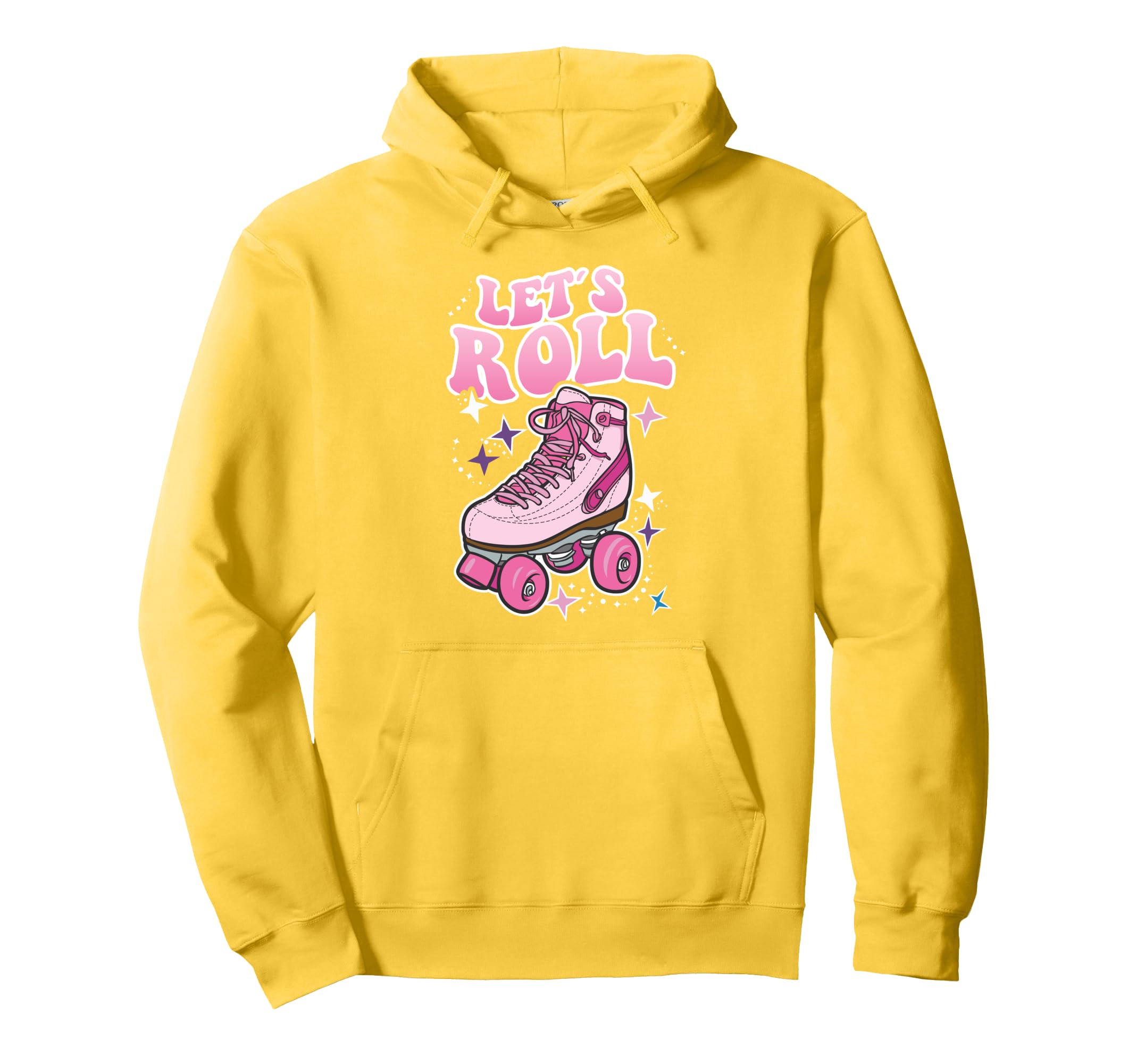 Let S Roll Roller Skating Skater Hoodie - Streetwear Style for Adults - T-Shirt, Sweatshirt, Hoodie