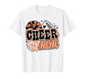 Cheer Mom Orange Cheerleader Game T-Shirt - Fun Novelty Design for Adults - T-Shirt, Sweatshirt, Hoodie