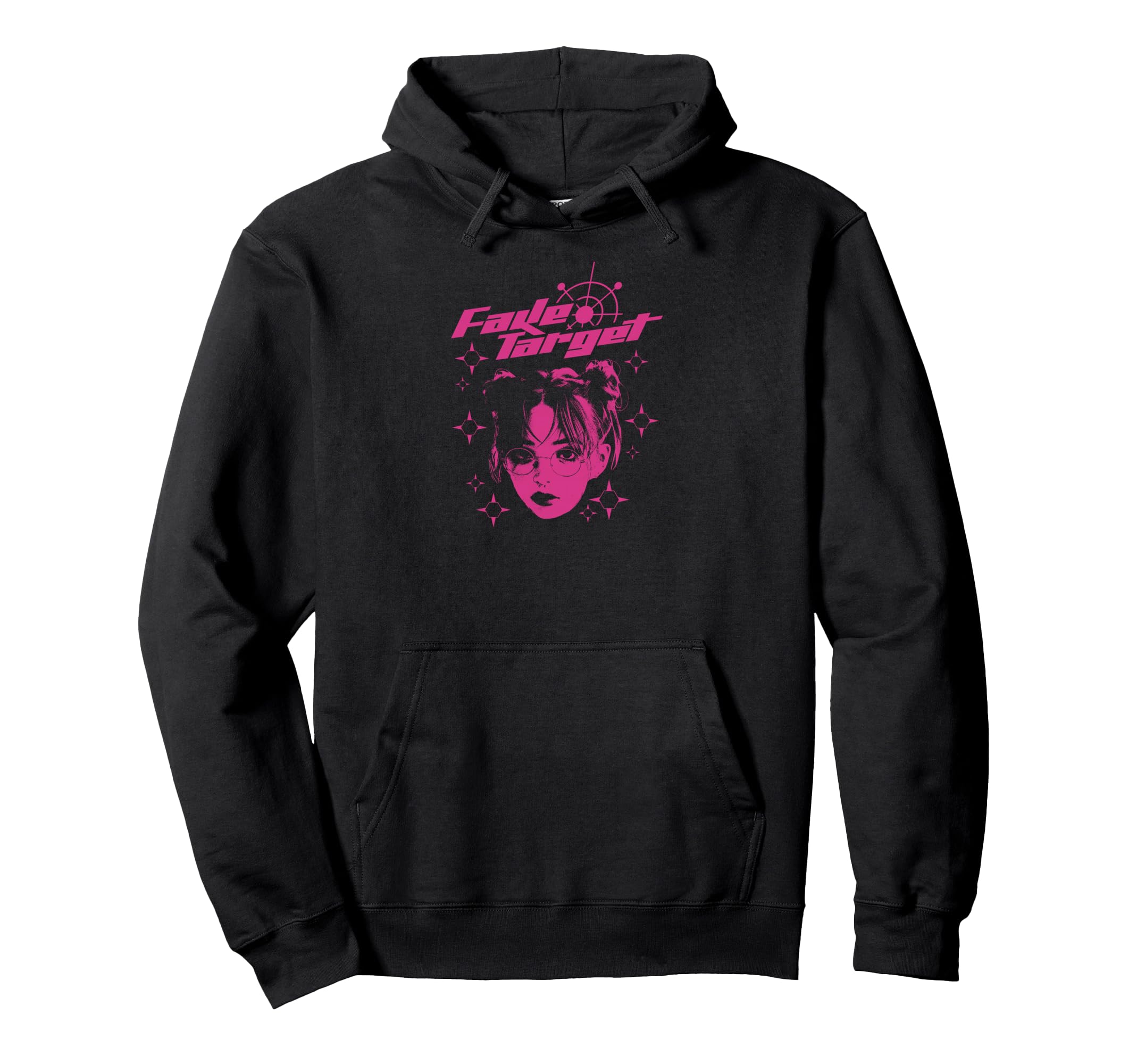 Y2K Fake Target Bold Urban Graffiti Hoodie - Novelty Apparel Men Women - T-Shirt, Sweatshirt, Hoodie