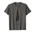 Dubai Burj Khalifa Skyline I Love T-Shirt - Streetwear Style Men Women - T-Shirt, Sweatshirt, Hoodie