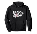 Class 2024 Graduation Senior Baseball Hoodie - Novelty Apparel Men Women - T-Shirt, Sweatshirt, Hoodie