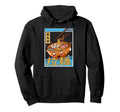 Ramen Noodles Bowl Kawaii Grid Vaporwave Hoodie - Unique Graphic Unisex - T-Shirt, Sweatshirt, Hoodie